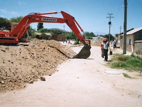 Pavimentación de La Cantera