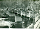 Inauguración del puente Purulón