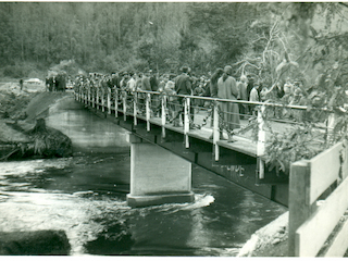 Inauguración del puente Purulón Inauguración del puente Purulón