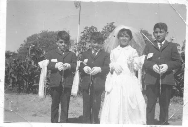 Primera comunión en la Hacienda El Tangue