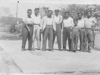 Trabajadores de la Hacienda El Tangue