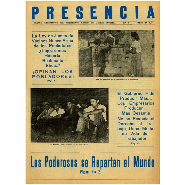 Presencia" Nº 5