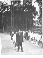 Estudiantes de la Escuela El Tangue