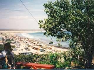 Vista a Playa Grande