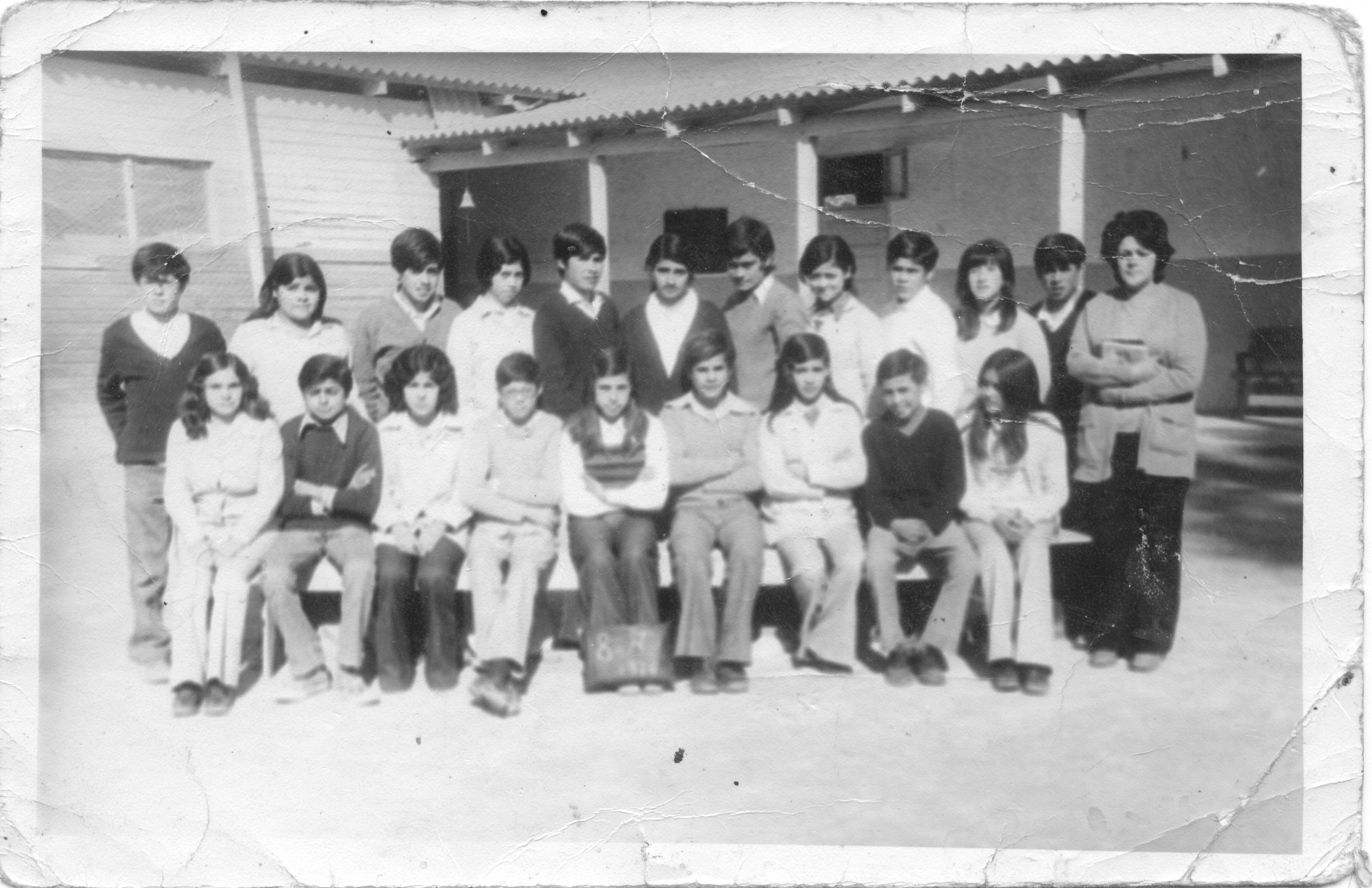 Estudiantes de la Escuela N° 8 de Tongoy