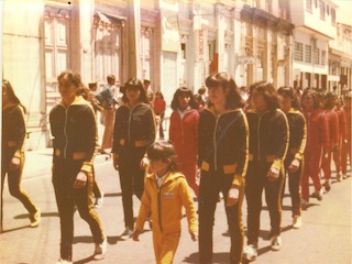 Desfile de la Escuela F-174