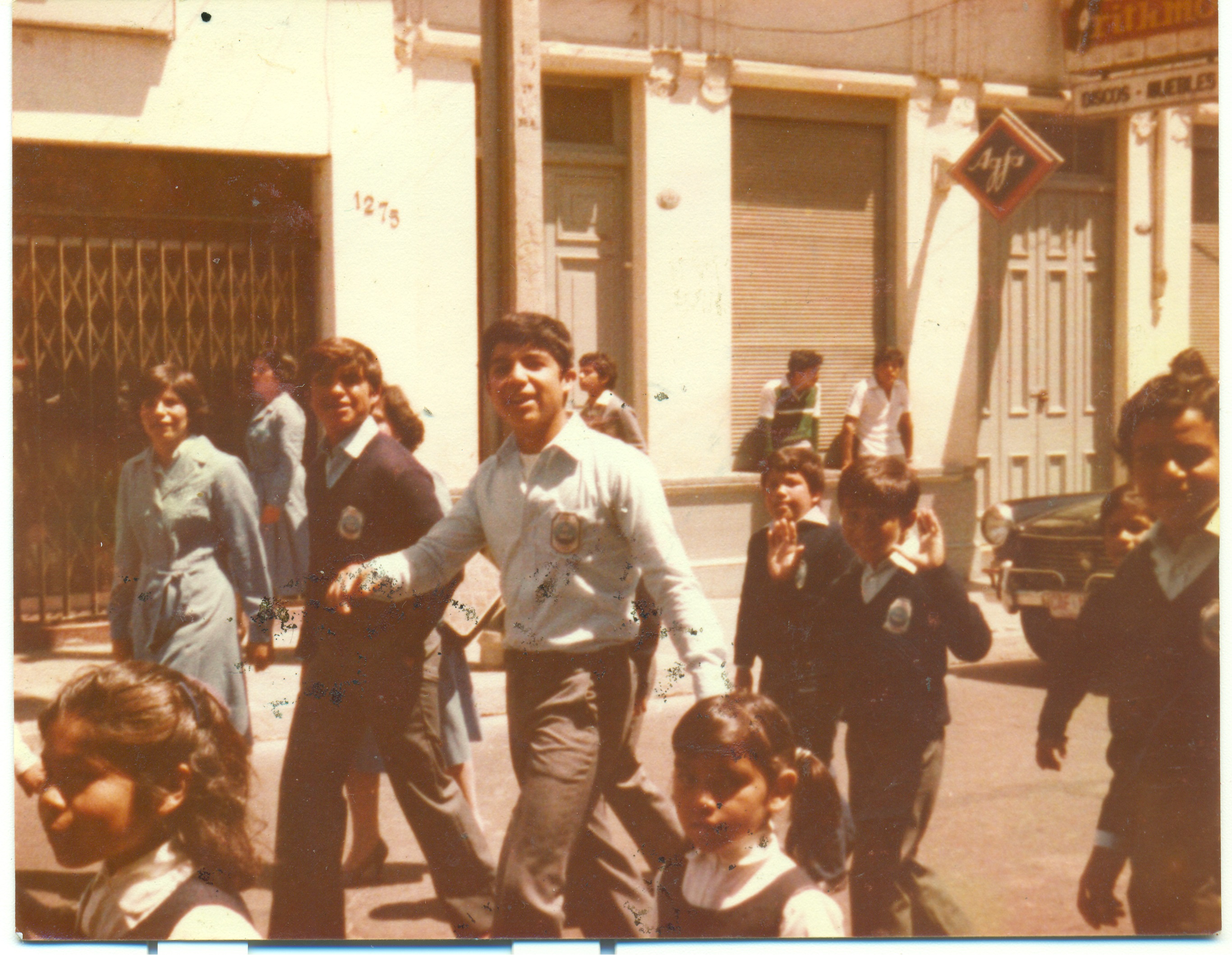 Desfile de la Escuela F-174 de Tongoy