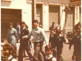 Desfile de la Escuela F-174 de Tongoy