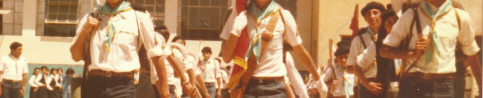 Boys scouts de la Escuela F-174 de Tongoy