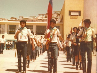 Boys scouts de la Escuela F-174 de Tongoy Boys scouts de la Escuela F-174 de Tongoy