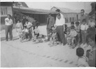 Carrera de triciclos en fiestas patrias