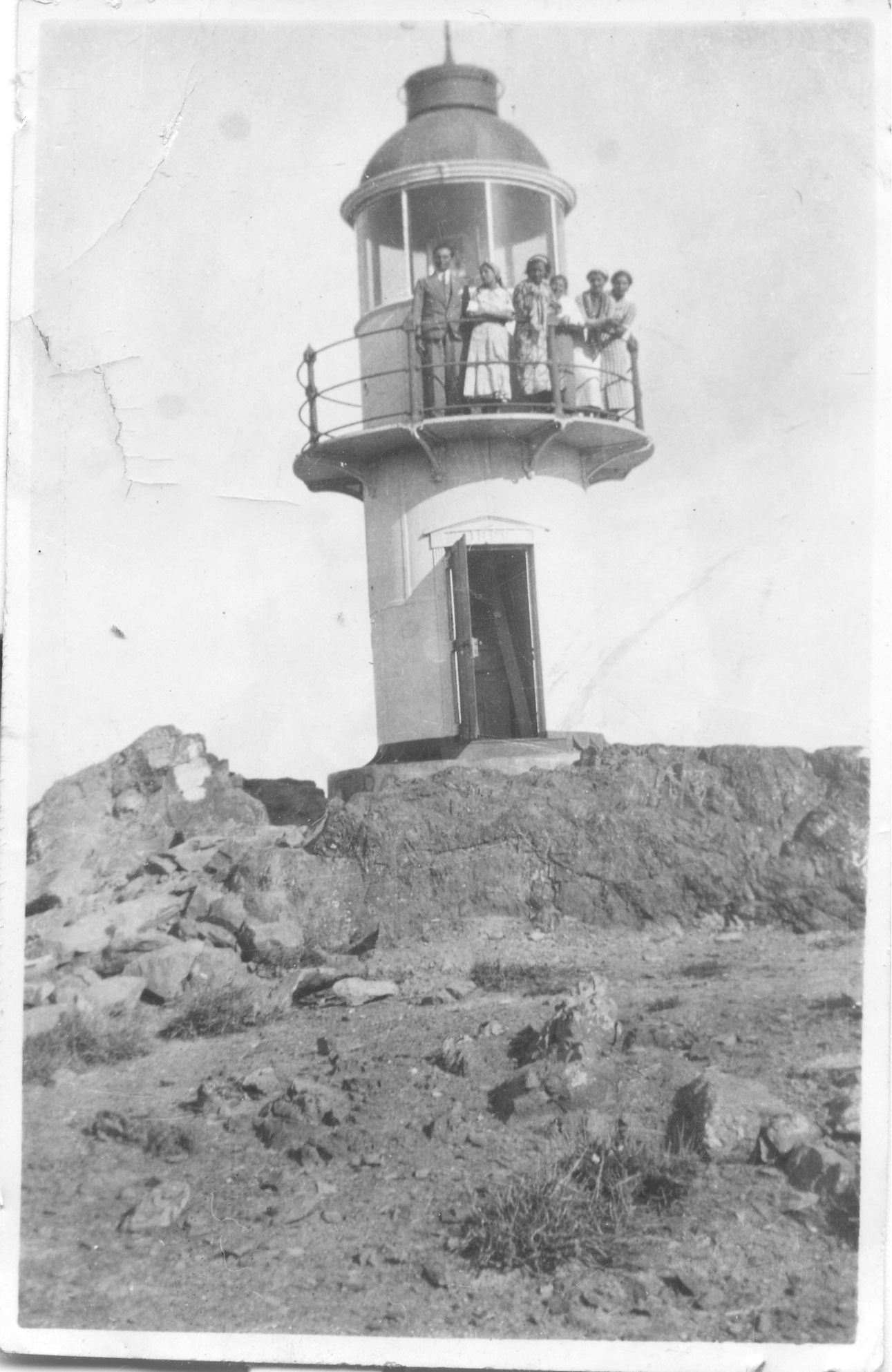Faro en Punta de Lengua de Vacas Faro en Punta de Lengua de Vacas