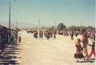 Desfile de fiestas patrias en Tongoy