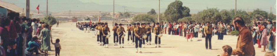 Desfile de fiestas patrias en Tongoy