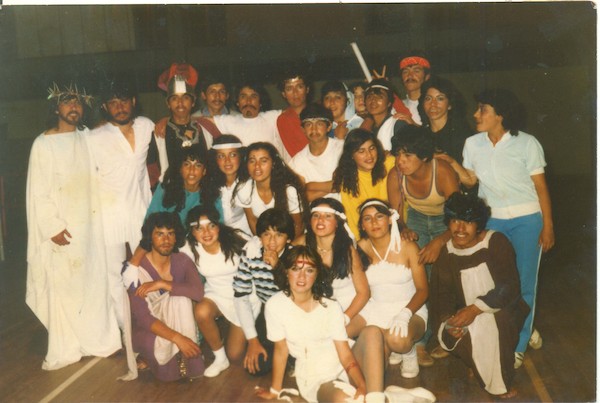 Grupo de teatro de la capilla Santo Toribio