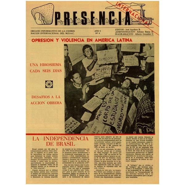 Presencia Internacional" Nº 4