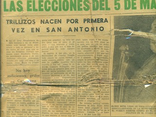 Primeros trillizos en San Antonio Primeros trillizos en San Antonio