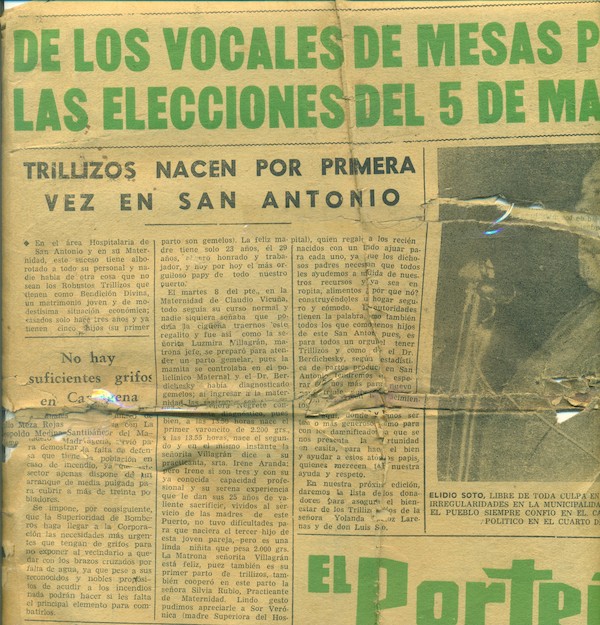 Primeros trillizos en San Antonio Primeros trillizos en San Antonio