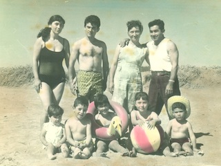 Día de playa en la población Juan Aspeé Día de playa en la población Juan Aspeé