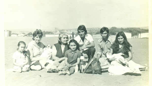 Día de playa en Llolleo