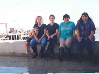 Trabajadoras de cultivos marinos Trabajadoras de cultivos marinos