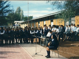 Aniversario del Liceo Samuel Román Rojas