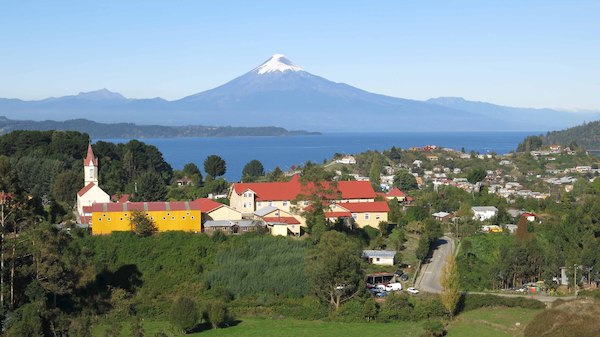 Vista de Puerto Octay Vista de Puerto Octay