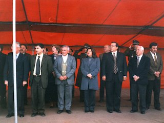 Inauguración de la población Playa Raquel