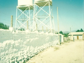 Primeros estanques de agua en altura de Altovalsol