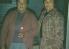 Gloria Cortés y Estelvina Araya