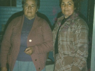 Gloria Cortés y Estelvina Araya Gloria Cortés y Estelvina Araya