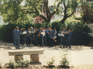 Presentación en la plaza Independencia de Limache