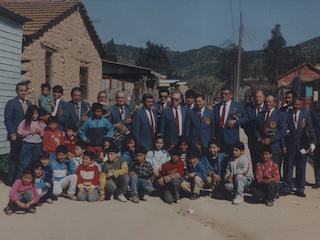 Presentación en el sector Quebrada Alvarado