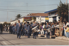 Desfile del orfeón de la CCU de Limache