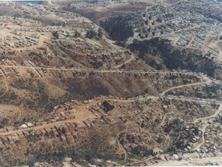 Vista aérea de Playa Ancha