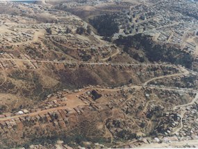 Vista aérea de Playa Ancha