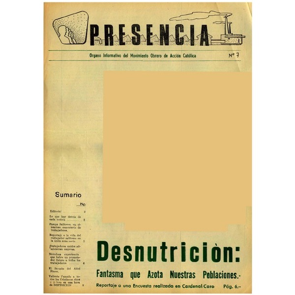 Presencia" Nº 7 Presencia" Nº 7