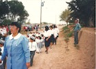 Desfile de fiestas patrias en Altovalsol