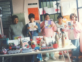 Exposición de manualidades en San Juan