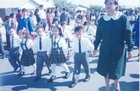 Desfile en conmemoración de la batalla naval de Iquique