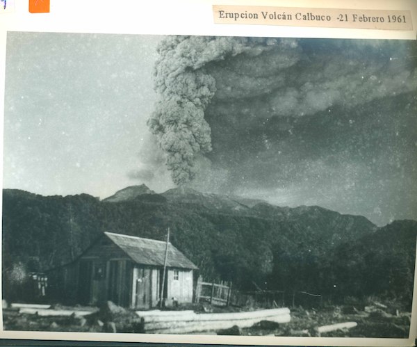 Erupción del volcán Calbuco