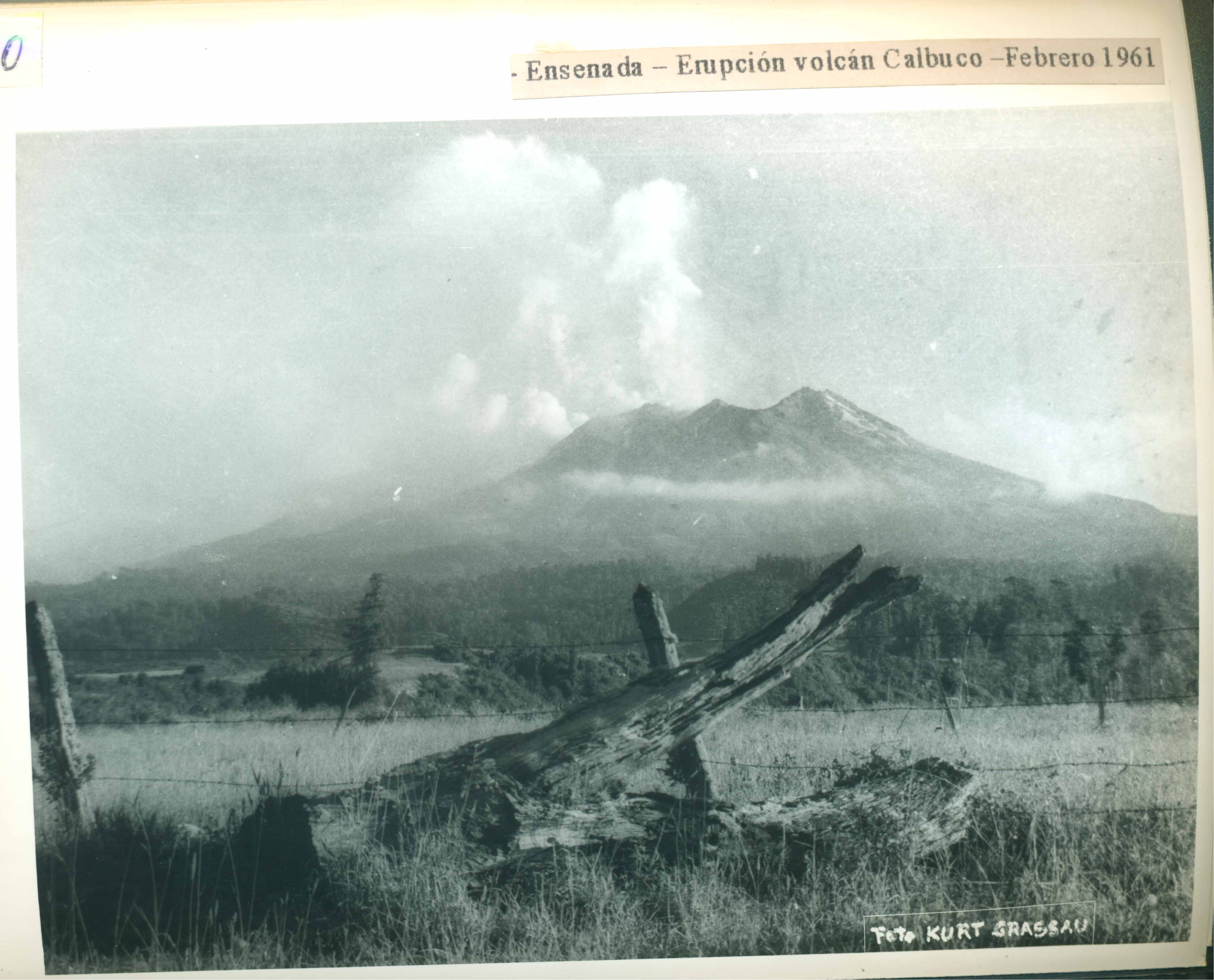 Erupción del volcán Calbuco