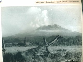 Erupción del volcán Calbuco