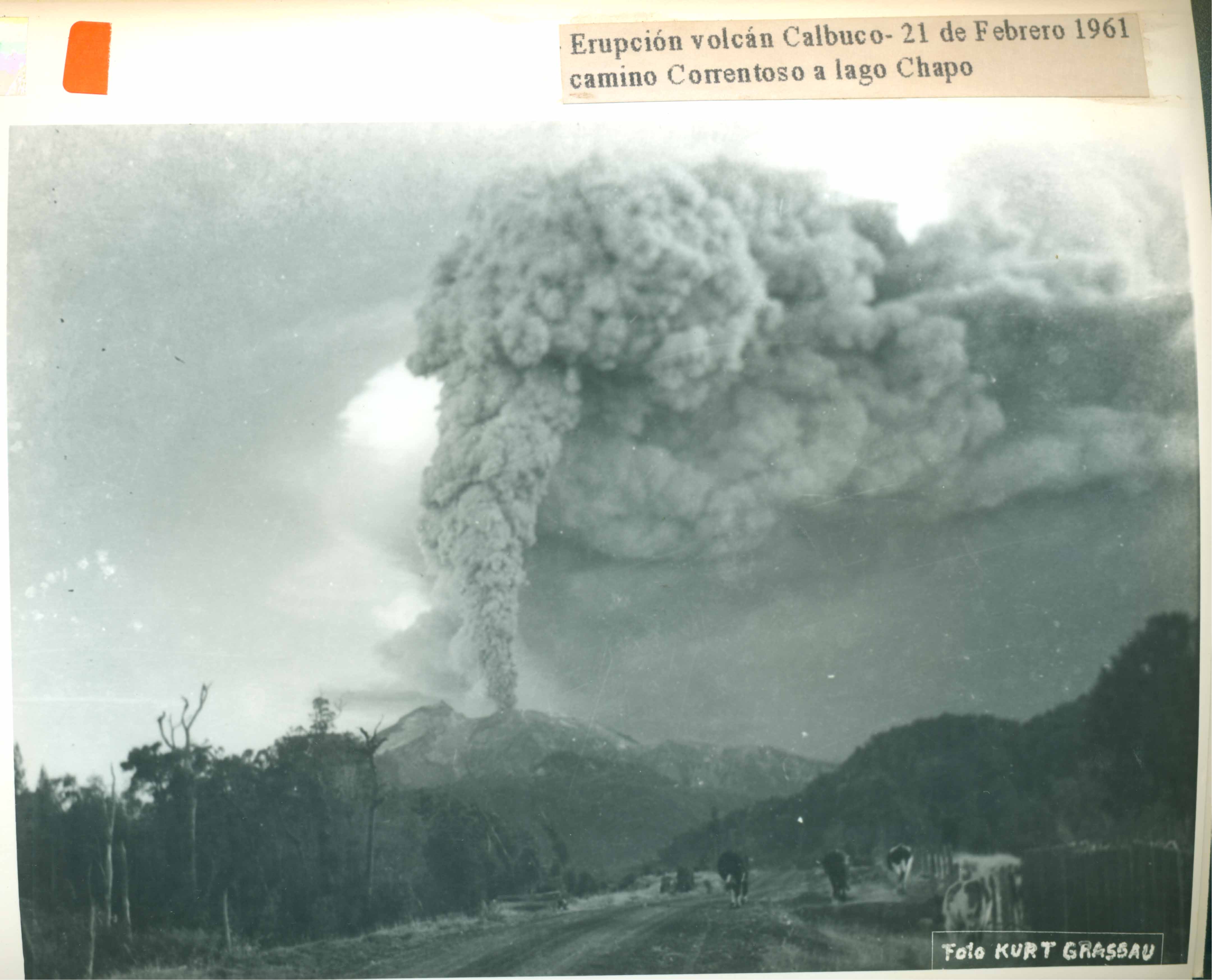 Erupción del volcán Calbuco Erupción del volcán Calbuco