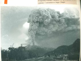 Erupción del volcán Calbuco