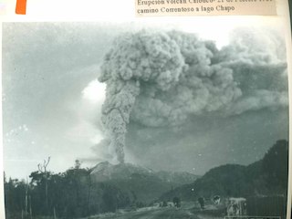 Erupción del volcán Calbuco