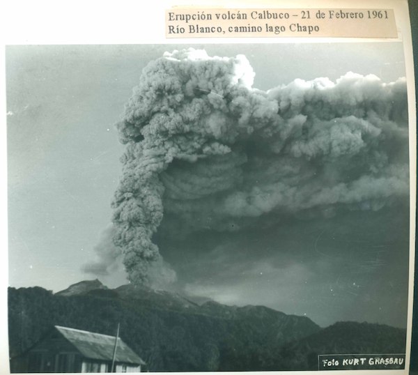 Erupción volcán Calbuco