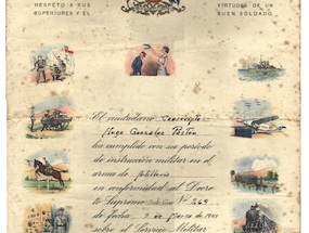 Diploma de instrucción militar