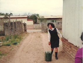 Primer día en colegio como alumna interna