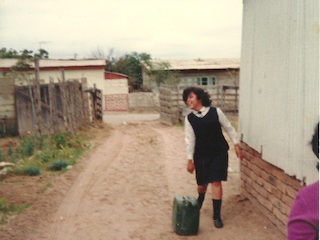 Primer día en colegio como alumna interna